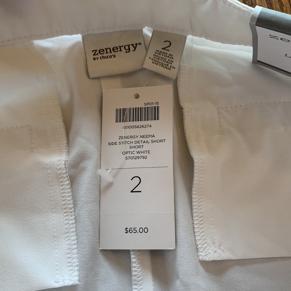 NWT. Zenergy by Chicos shorts - Picture 7 of 8